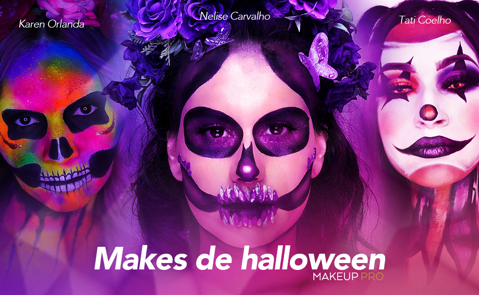 5 maquiagens criativas e diferentes para o seu Halloween